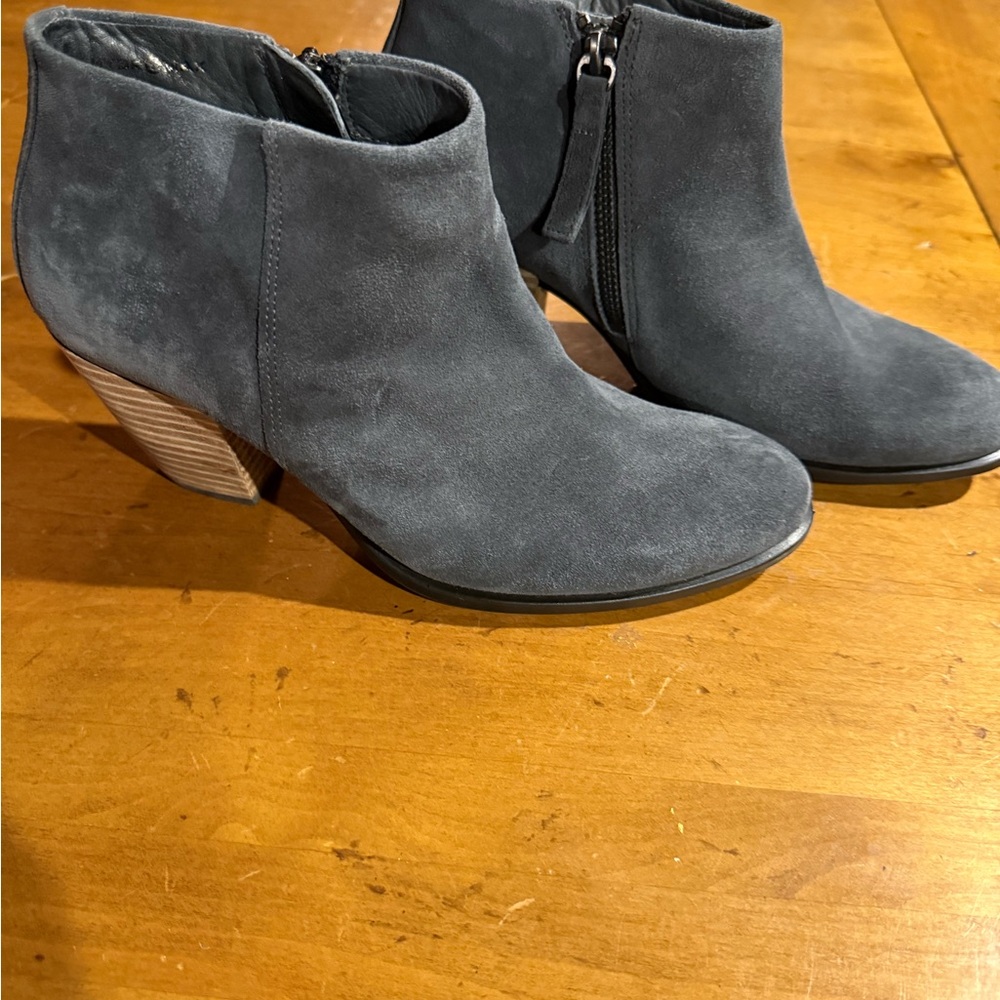 Ecco Suede Ankle Booties